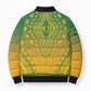 Personalized South Africa African Dashiki Bomber Puffer Jacket