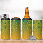 Personalized Afro South Africa 4 in 1 Can Cooler Tumbler African Dashiki Style - African Pride