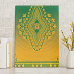 Afro South Africa Canvas Wall Art African Dashiki Style - African Pride