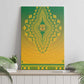Afro South Africa Canvas Wall Art African Dashiki Style - African Pride