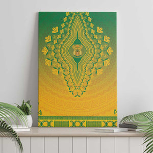 Afro South Africa Canvas Wall Art African Dashiki Style - African Pride