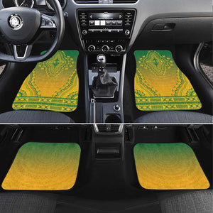 Personalized Afro South Africa Car Mats African Dashiki Style - African Pride