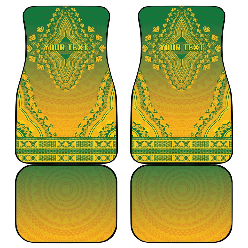 Personalized Afro South Africa Car Mats African Dashiki Style - African Pride