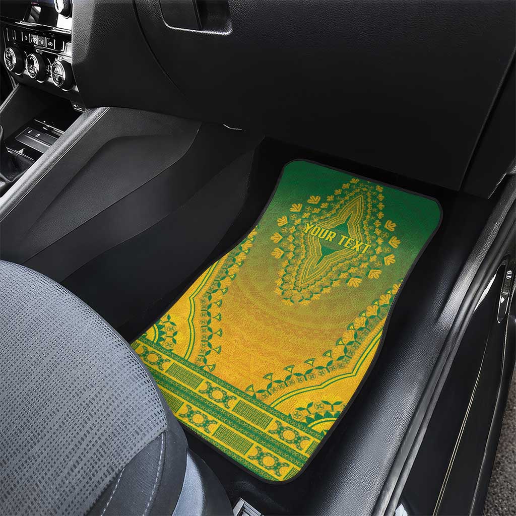 Personalized Afro South Africa Car Mats African Dashiki Style - African Pride