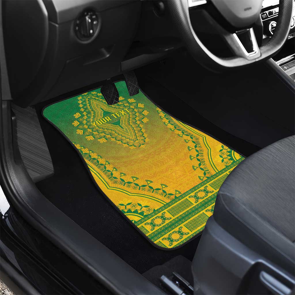 Personalized Afro South Africa Car Mats African Dashiki Style - African Pride