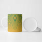 Personalized South Africa African Dashiki Ceramic Mug