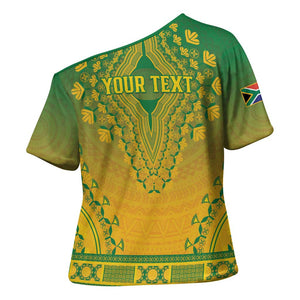Personalized South Africa African Dashiki Cross Shoulder Shirt