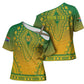 Personalized South Africa African Dashiki Cross Shoulder Shirt