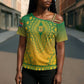 Personalized South Africa African Dashiki Cross Shoulder Shirt