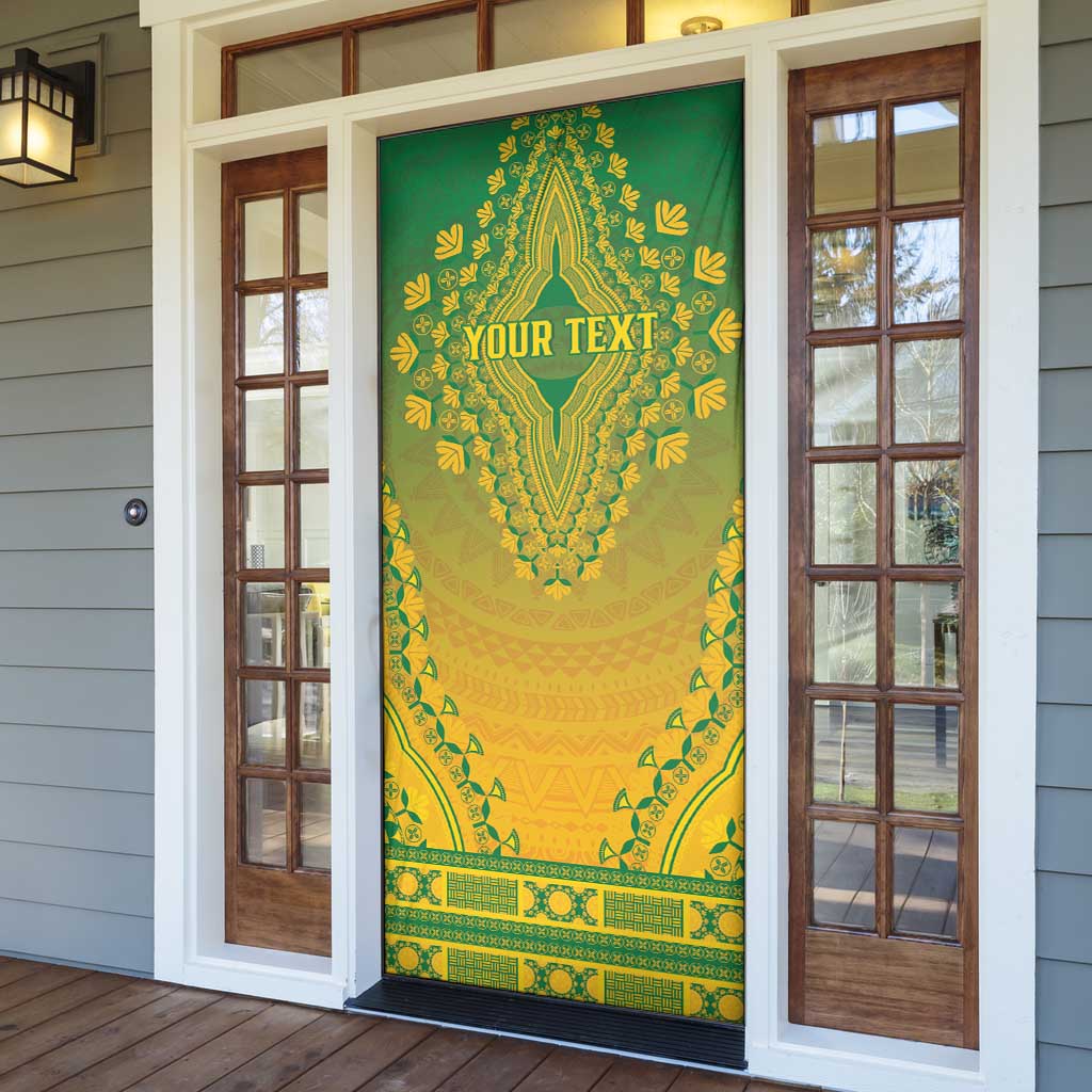 Personalized South Africa African Dashiki Door Cover