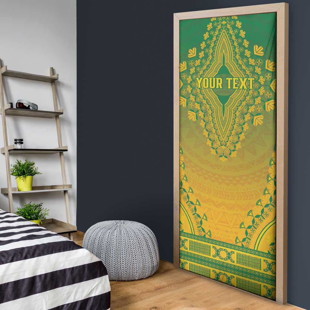 Personalized South Africa African Dashiki Door Cover