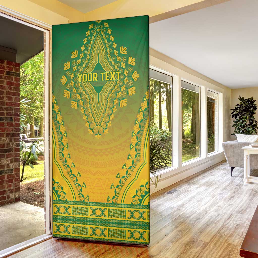 Personalized South Africa African Dashiki Door Cover
