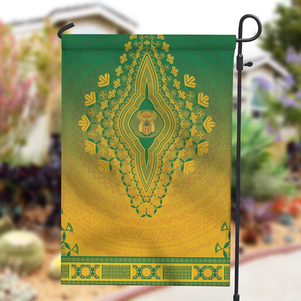Afro South Africa Garden Flag African Dashiki Style - African Pride