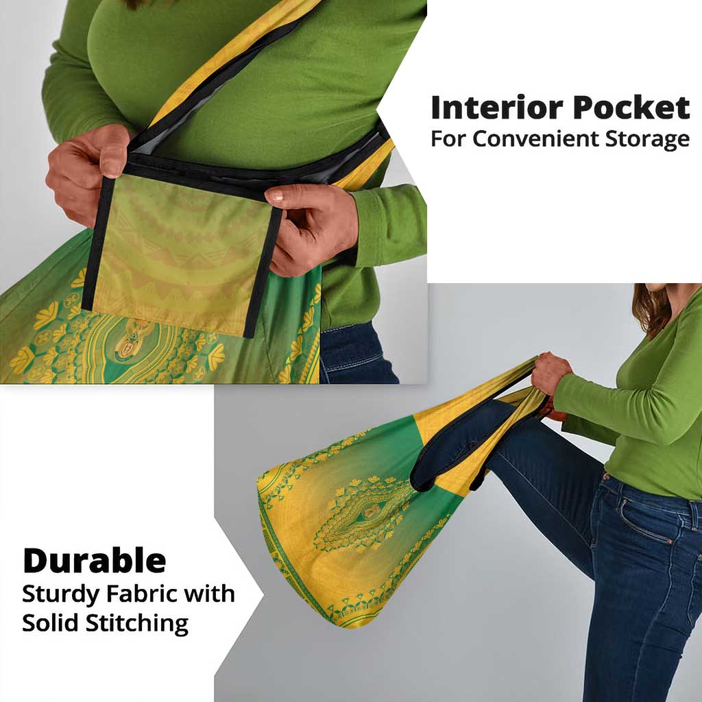 Afro South Africa Grocery Bag African Dashiki Style - African Pride
