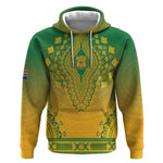 Personalized Afro South Africa Hoodie African Dashiki Style - African Pride