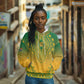 Personalized Afro South Africa Hoodie African Dashiki Style - African Pride