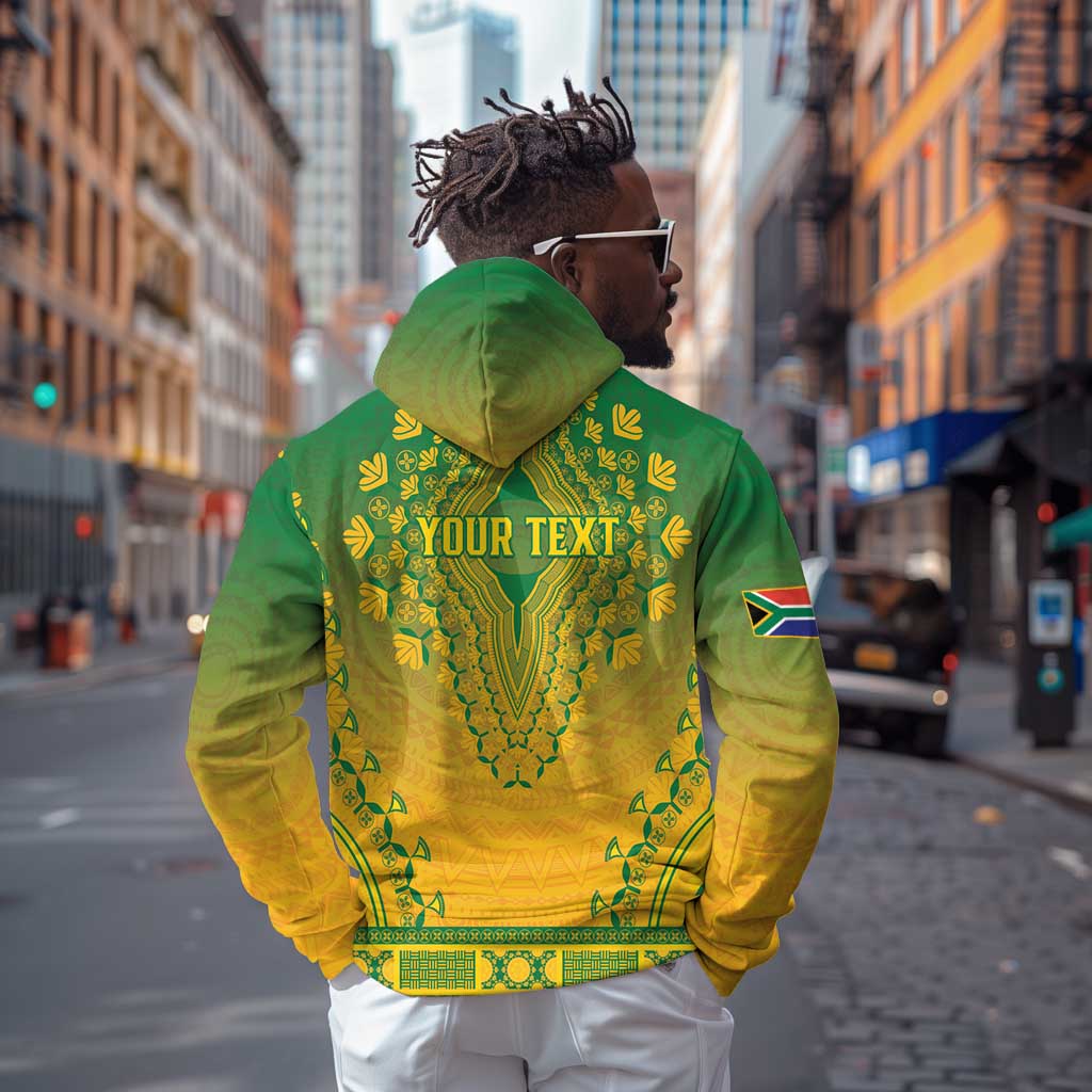 Personalized Afro South Africa Hoodie African Dashiki Style - African Pride