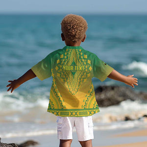 Personalized Afro South Africa Kid Hawaiian Shirt African Dashiki Style - African Pride