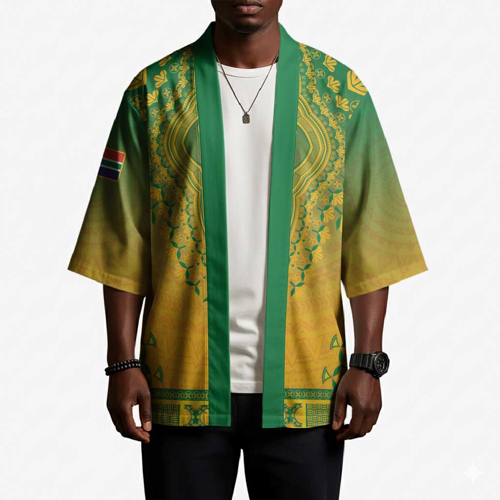 Personalized South Africa African Dashiki Kimono