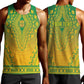 Personalized Afro South Africa Men Tank Top African Dashiki Style - African Pride