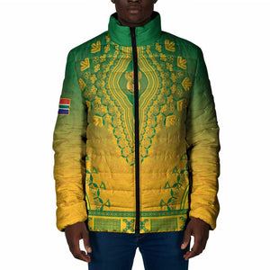 Personalized South Africa African Dashiki Padded Jacket