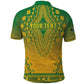 Personalized Afro South Africa Polo Shirt African Dashiki Style - African Pride