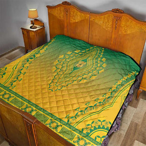 Afro South Africa Quilt African Dashiki Style - African Pride