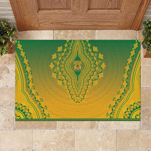 Afro South Africa Rubber Doormat African Dashiki Style - African Pride