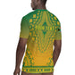 Personalized Afro South Africa Rugby Jersey African Dashiki Style - African Pride