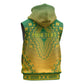 Personalized Afro South Africa Sleeveless Hoodie African Dashiki Style - African Pride