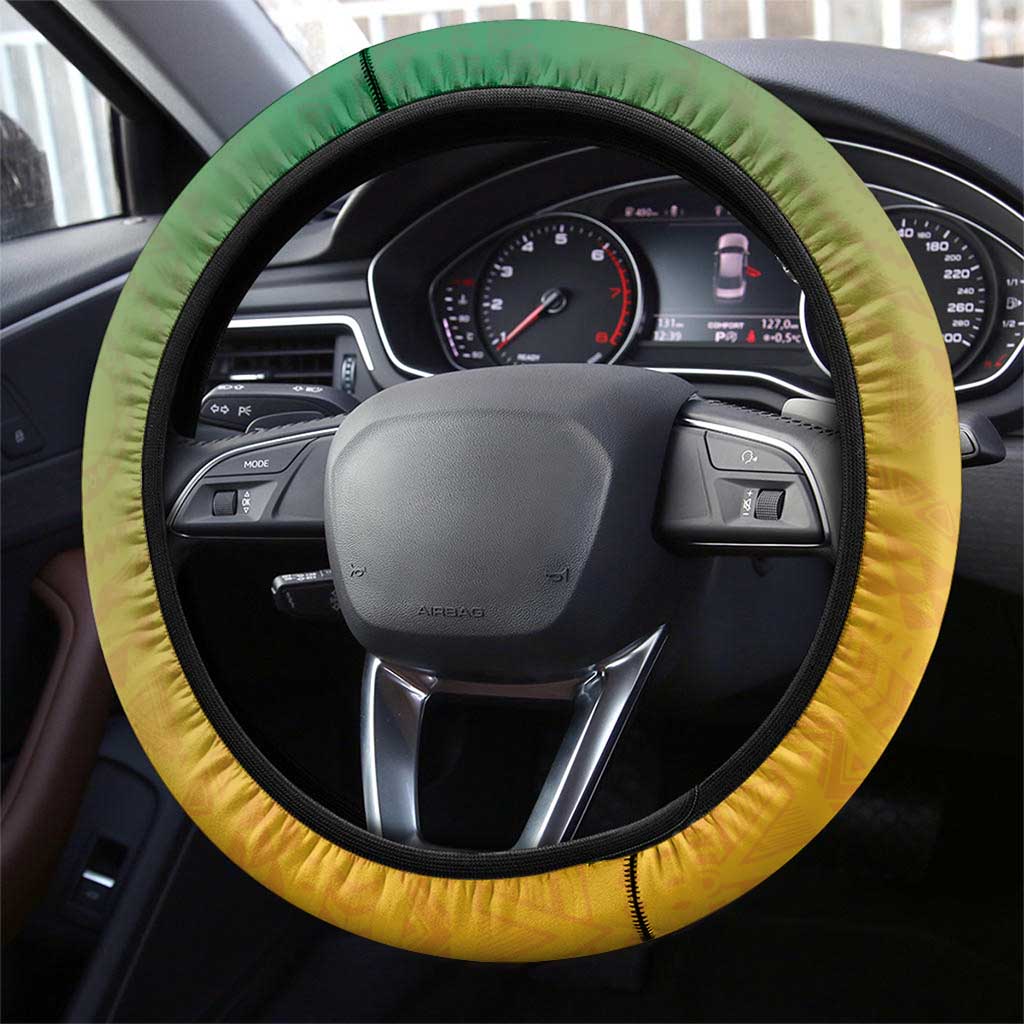 Afro South Africa Steering Wheel Cover African Dashiki Style - African Pride