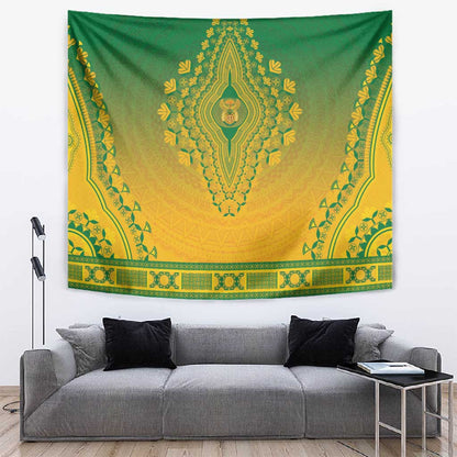 Afro South Africa Tapestry African Dashiki Style - African Pride