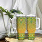 Personalized Afro South Africa Tumbler With Handle African Dashiki Style - African Pride