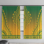Afro South Africa Window Curtain African Dashiki Style - African Pride