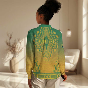 Personalized Afro South Africa Women Casual Shirt African Dashiki Style - African Pride
