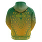 Personalized Afro South Africa Zip Hoodie African Dashiki Style - African Pride