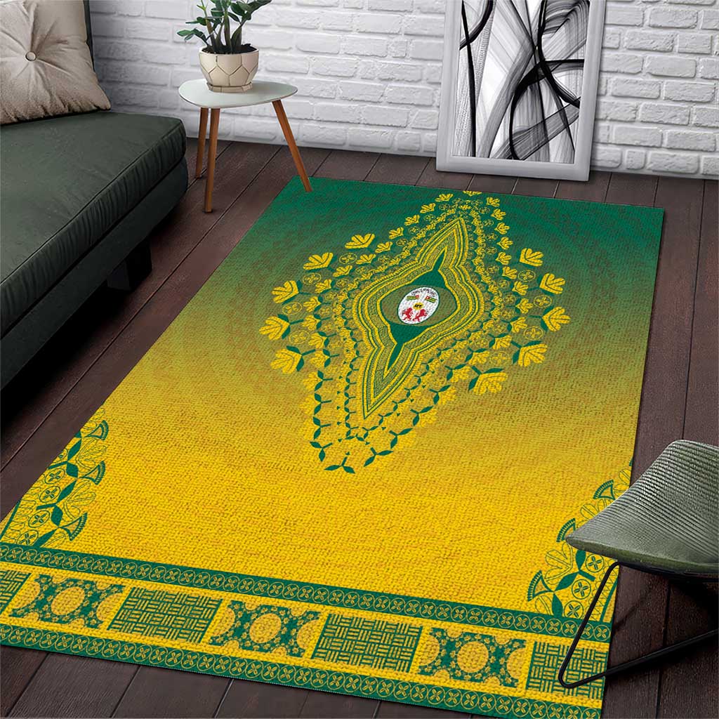 Afro Togo Area Rug African Dashiki Style - African Pride