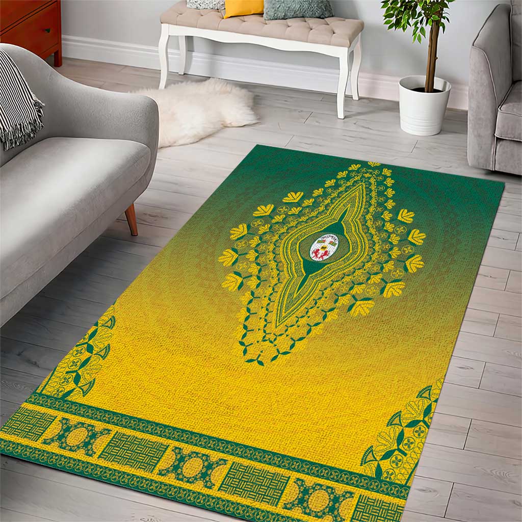 Afro Togo Area Rug African Dashiki Style - African Pride