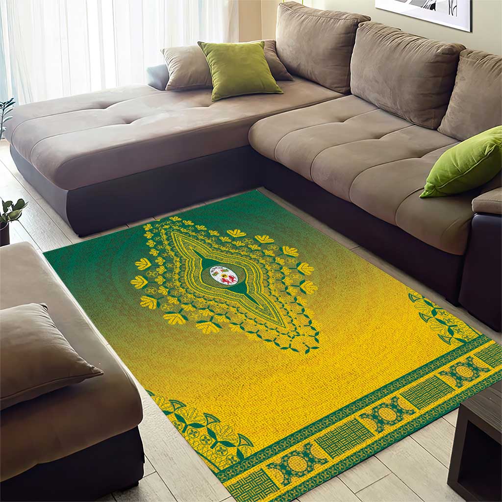 Afro Togo Area Rug African Dashiki Style - African Pride