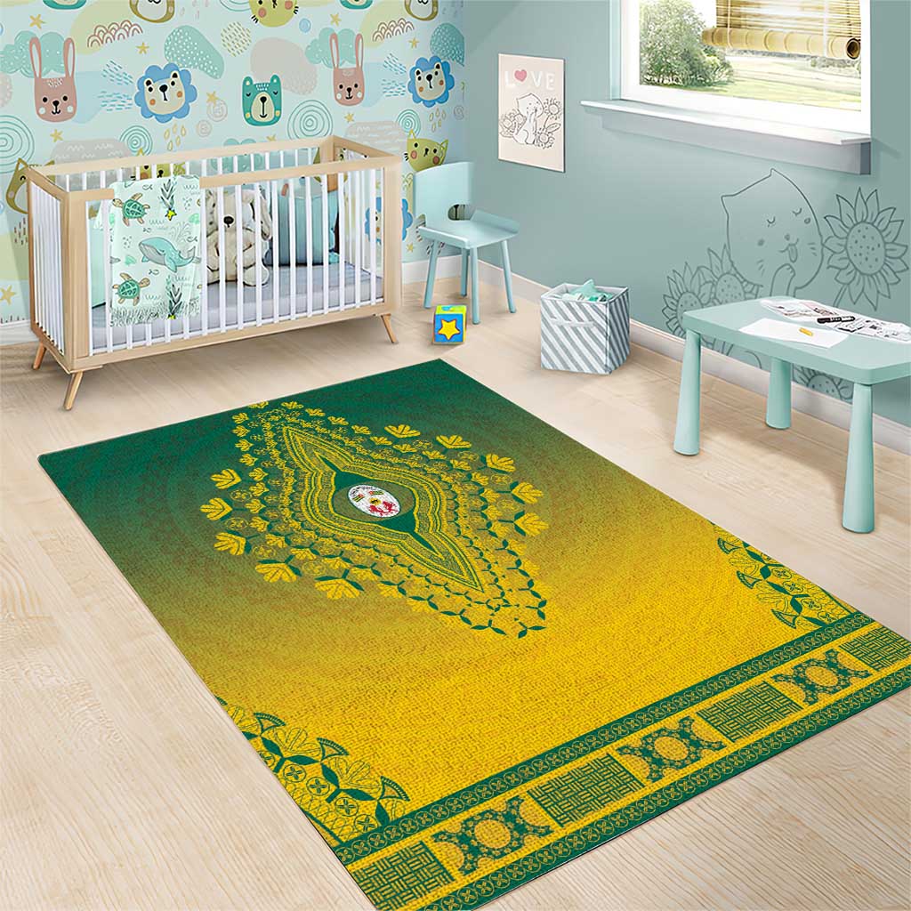 Afro Togo Area Rug African Dashiki Style - African Pride