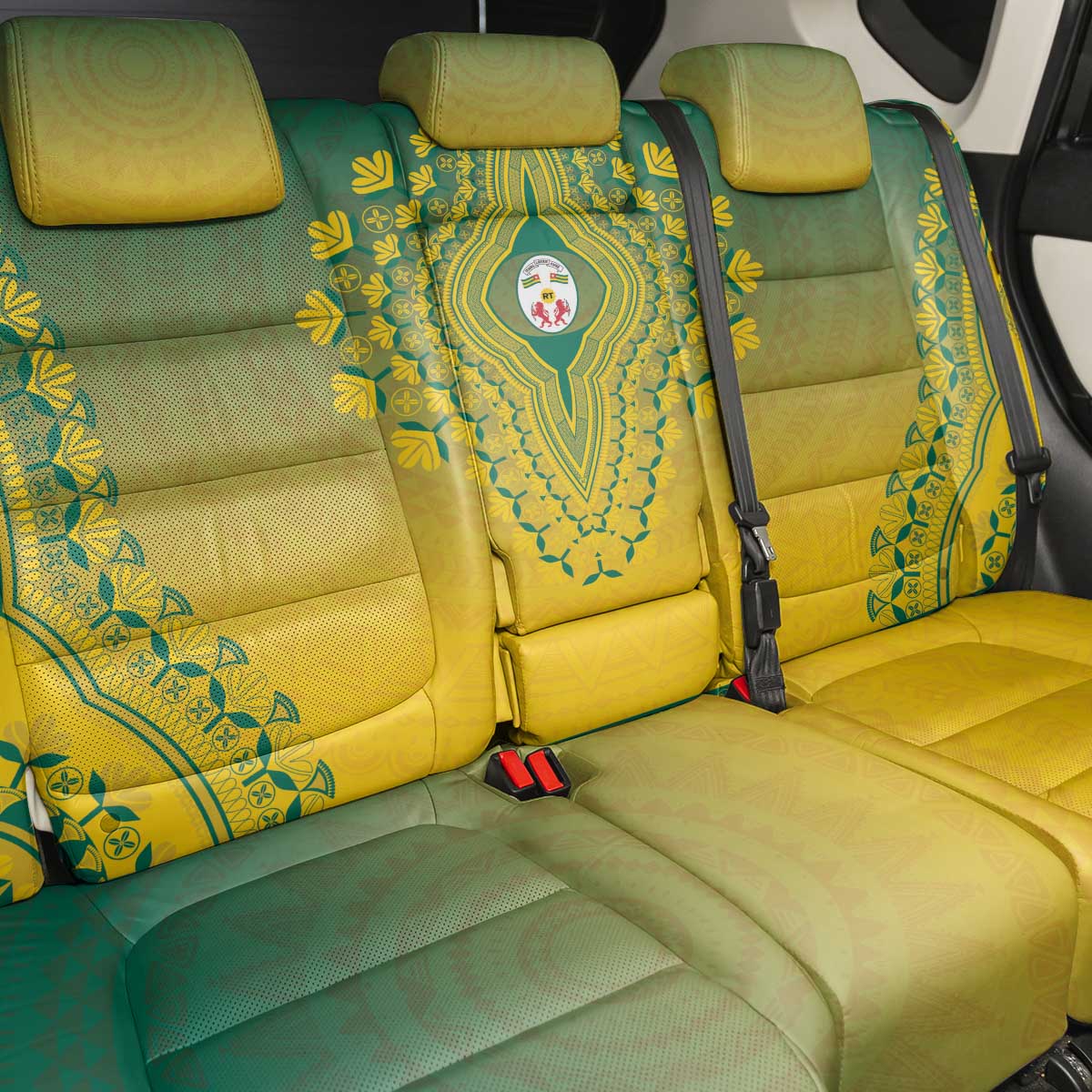 Afro Togo Back Car Seat Cover African Dashiki Style - African Pride