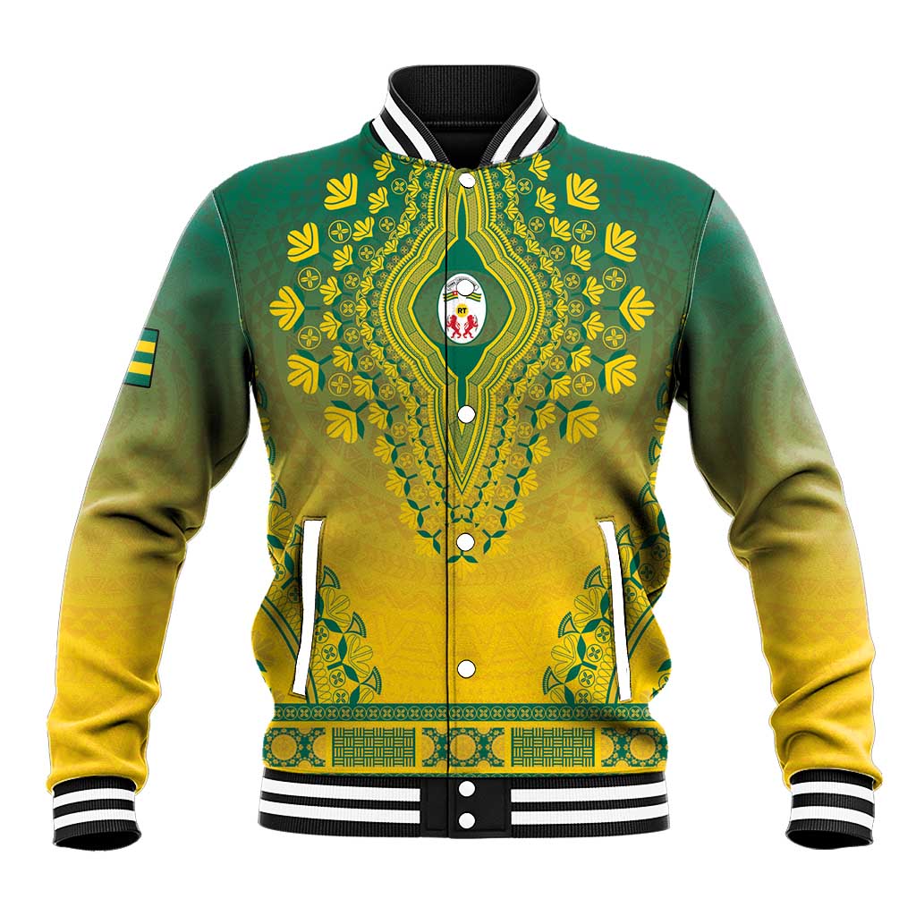 Personalized Afro Togo Baseball Jacket African Dashiki Style - African Pride