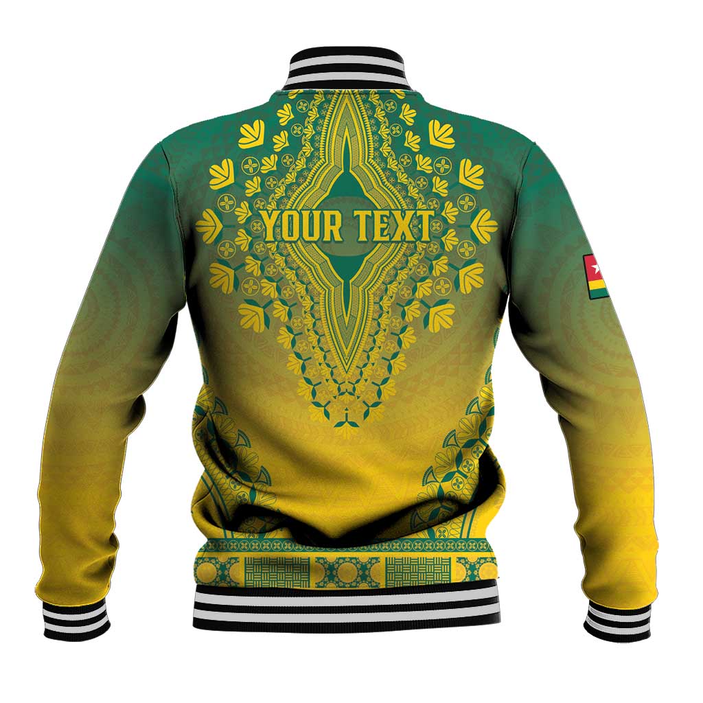 Personalized Afro Togo Baseball Jacket African Dashiki Style - African Pride