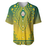 Personalized Afro Togo Baseball Jersey African Dashiki Style - African Pride