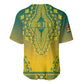 Personalized Afro Togo Baseball Jersey African Dashiki Style - African Pride