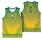 Personalized Afro Togo Basketball Jersey African Dashiki Style - African Pride
