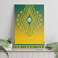 Afro Togo Canvas Wall Art African Dashiki Style - African Pride