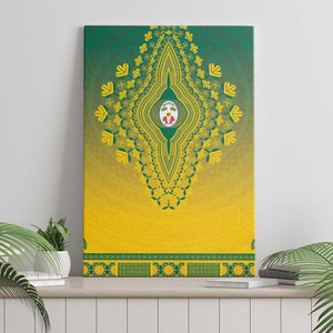 Afro Togo Canvas Wall Art African Dashiki Style - African Pride