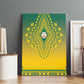 Afro Togo Canvas Wall Art African Dashiki Style - African Pride