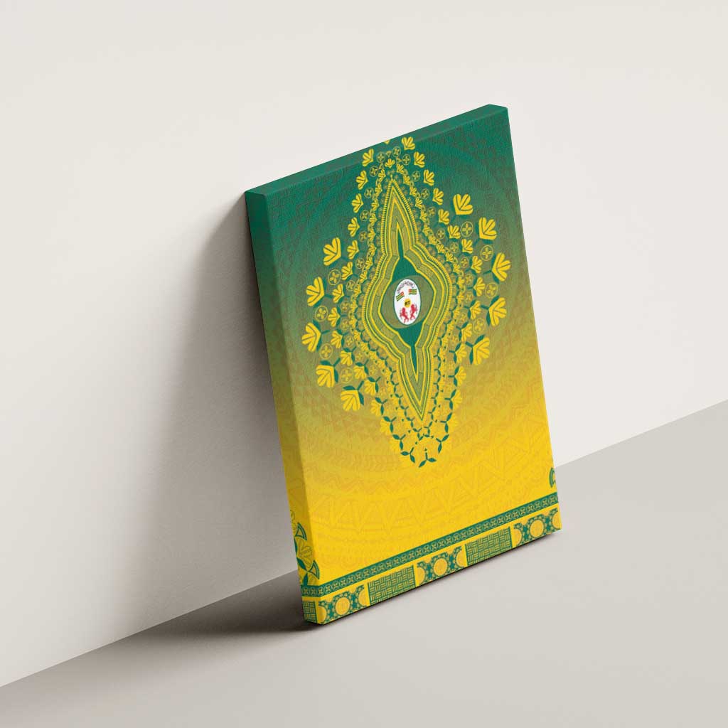 Afro Togo Canvas Wall Art African Dashiki Style - African Pride